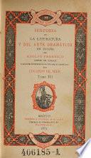 Historia de la Literatura y del arte dramÃ¡tico en EspaÃ±a