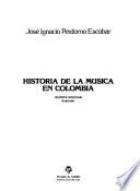 Historia de la música en Colombia