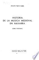 Historia de la música medieval en Navarra
