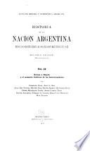 Historia de la nación argentina (desde los orígenes hasta la organización definitiva en 1862)