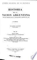 Historia de la nación argentina
