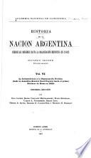 Historia de la nación Argentina