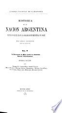 Historia de la nación Argentina