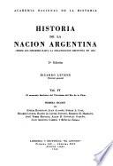 Historia de la nación argentina