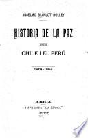 Historia de la paz entre Chile i el Perú, 1879-1884