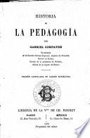 Historia de la pedagogía