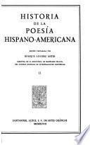 Historia de la poesia hispano-americana