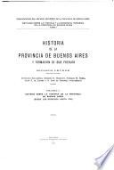 Historia de la provincia de Buenos Aires y formación de sus pueblos