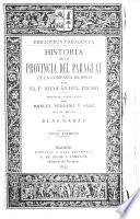 Historia de la Provincia del Paraguay de la Compañía de Jesús