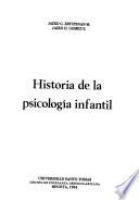Historia de la psicología infantil