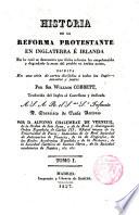 Historia de la reforma protestante en Inglaterra e Irlanda