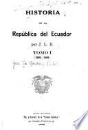 Historia de la república del Ecuador