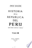 Historia de la República del Perú