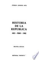 Historia de la República