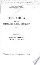 Historia de la República Oriental del Uruguay