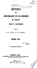 Historia de la Restauración de los Borbones en Francia