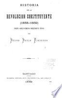 Historia de la revolución constituyente (1858-1859)