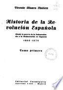 Historia de la revolución española