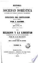 Historia de la sociedad doméstica..., 1