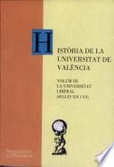 Història de la Universitat de València