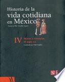 Historia de la vida cotidiana en México