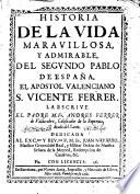 Historia de la vida de San Vicente Ferrer