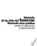 Historia de la vida del Buscón, llamado Don Pablos