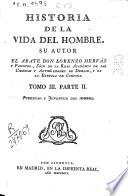 Historia de la vida del hombre