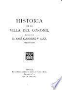 Historia de la villa del Coronil