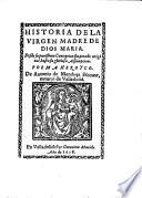 Historia de la Virgen Madre de Dios Maria