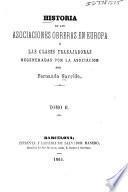 Historia de las asociaciones obreras en Europa