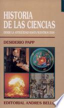 Historia de las Ciencias