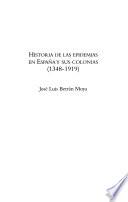 Historia de las epidemias en España y sus colonias (1348-1919)