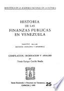 Historia de las finanzas públicas en Venezuela: 1863-1865 [secciones legislativa y estadistica