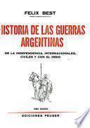Historia de las guerras argentinas