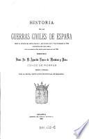 Historia de las guerras civiles de Espana