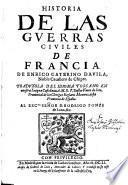 Historia De Las Guerras Civiles De Francia