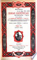 Historia de las ideas estéticas en España
