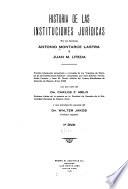 Historia de las instituciones jurídicas