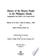 Historia de Las Islas E Indios de Bisayas, 1668