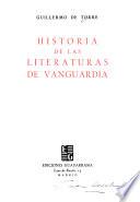 Historia de las literaturas de vanguardia