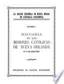 Historia de las misiones católicas de Nueva-Holanda