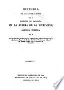 Historia de las operaciones del exército de Cataluña. en la Guerra de la Usurpacion, campaña primera