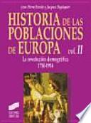 Historia de las poblaciones de Europa