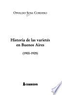 Historia de las varietés en Buenos Aires (1900-1925)