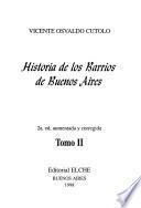 Historia de los barrios de Buenos Aires