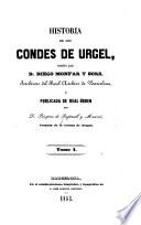 Historia de los condes de Urgel