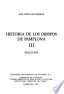 Historia de los obispos de Pamplona
