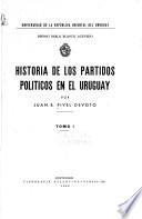 Historia de los partidos políticos en el Uruguay