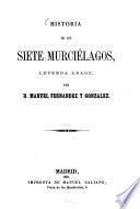 Historia de los siete murciélagos